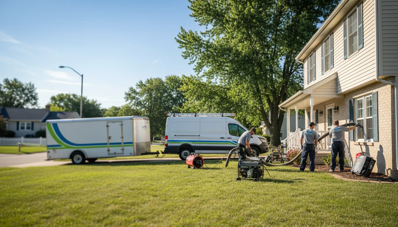 Flooded Basement Restoration And Cleanup With Repair in Homestead, MT near me